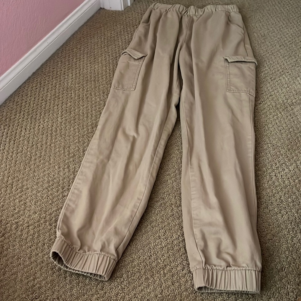 H&M tan cargo pants